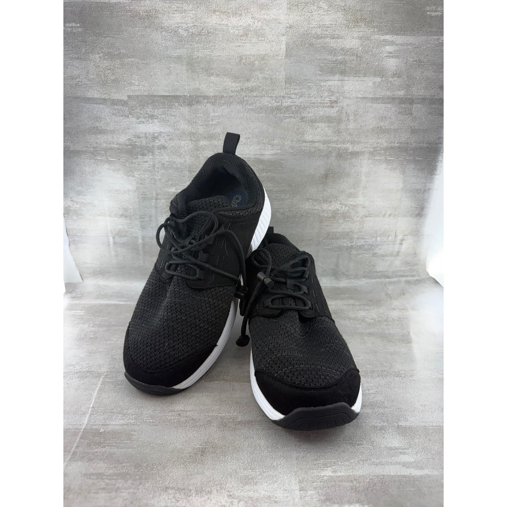 Orthofeet 849 Coral Women Sz 10 X-Wide 2E Black Walking Shoes Athletic Sneakers